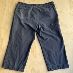 Dickies Pants Mens 40x24 Gray Chino Relaxed Fit Adjustable Waist Workwear Casual